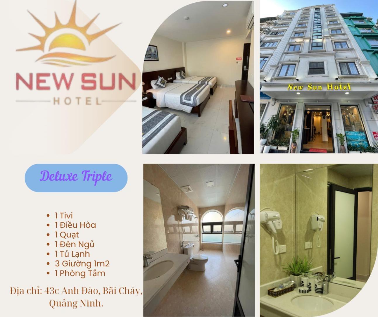 New Sun Hotel Ha Long Buitenkant foto