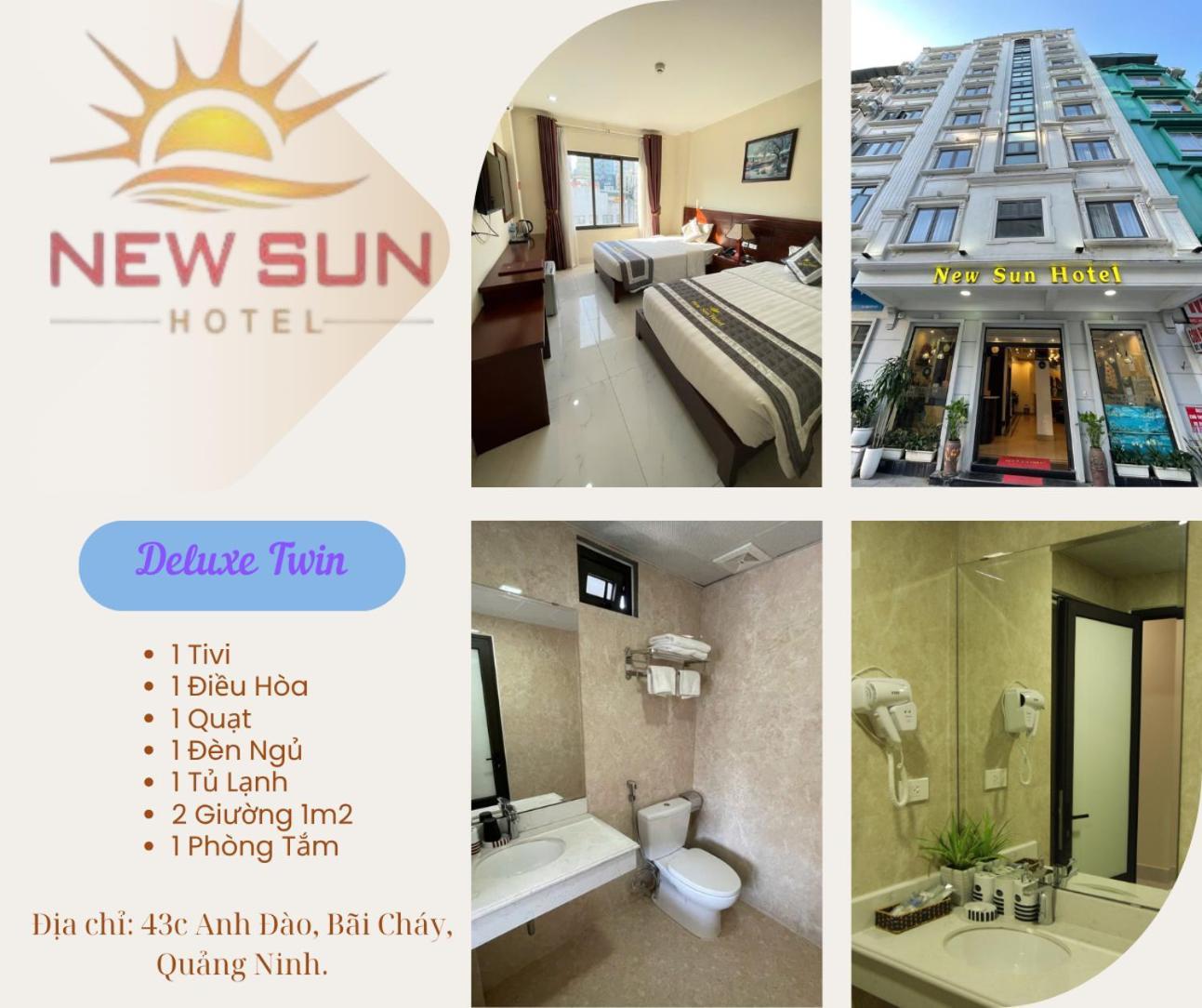 New Sun Hotel Ha Long Buitenkant foto