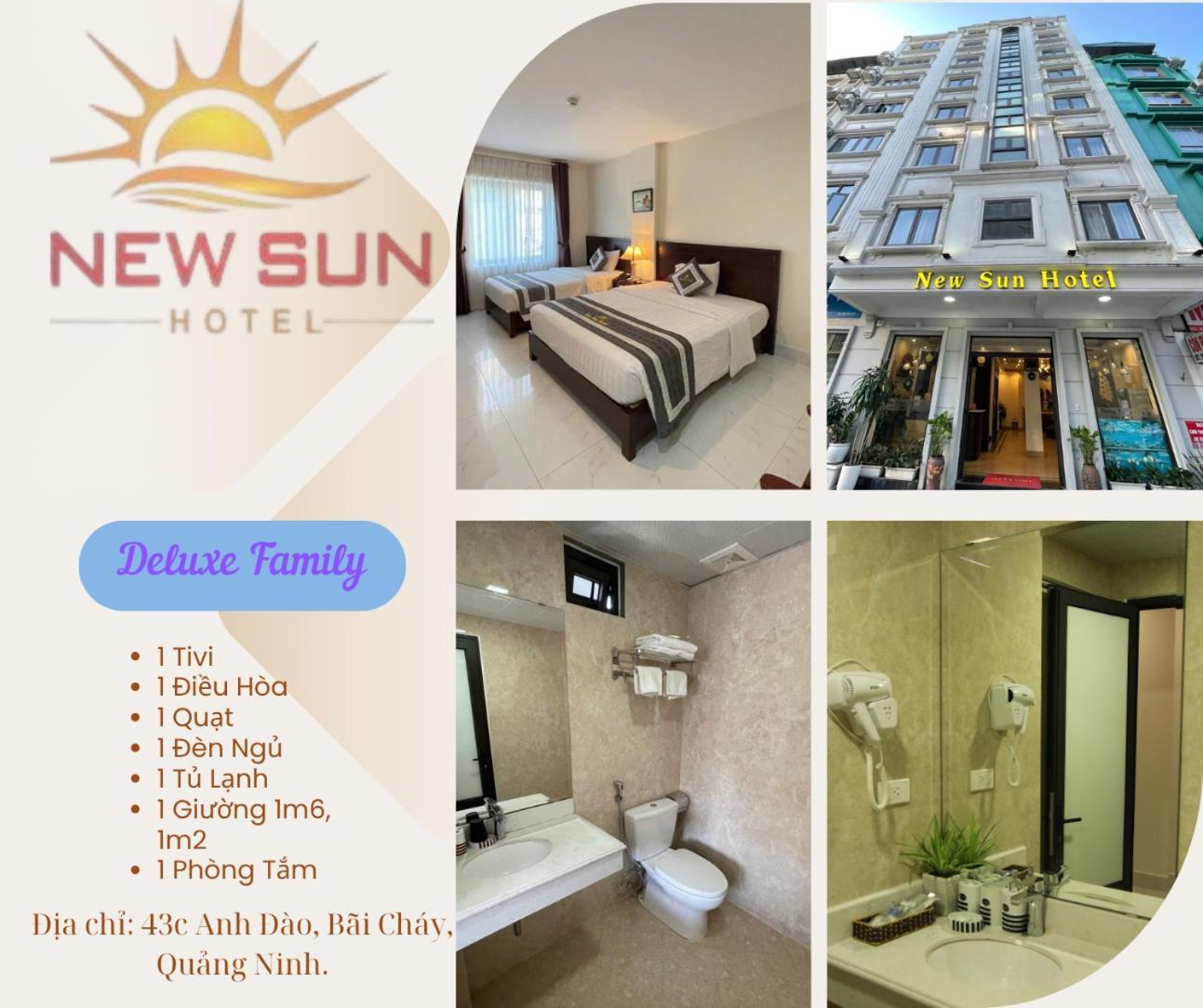 New Sun Hotel Ha Long Buitenkant foto